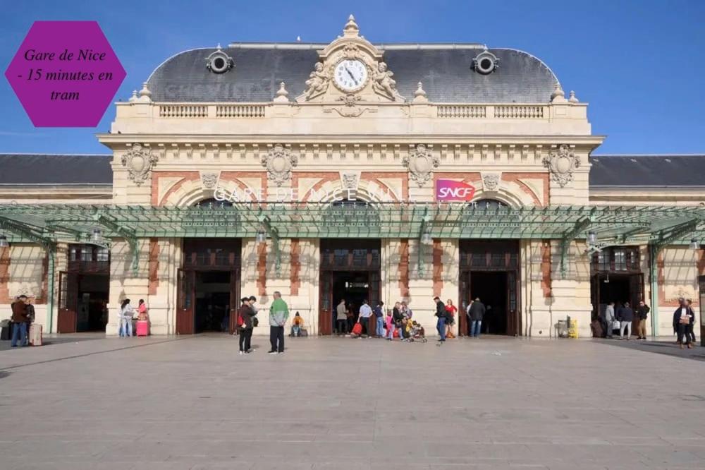 Studio - 1 Minute De La Plage Et De La Promenade Des Anglais Nisa Exterior foto
